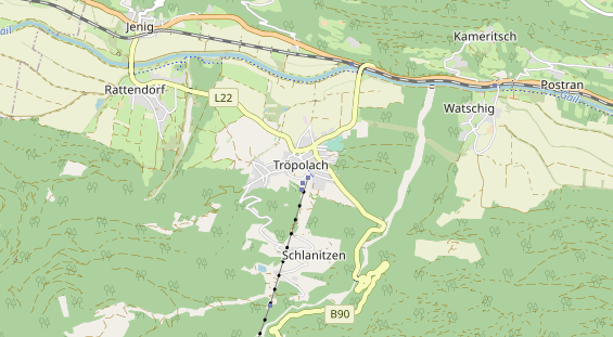 Trouwlocatie op kaart