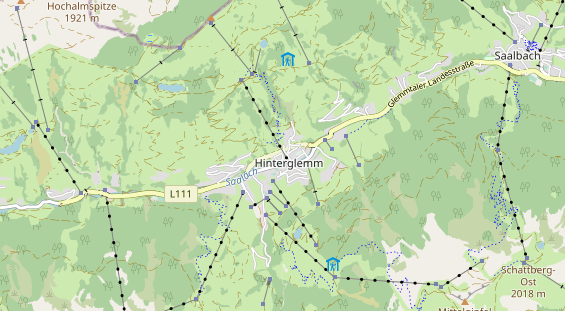 Lieu de mariage sur la carte