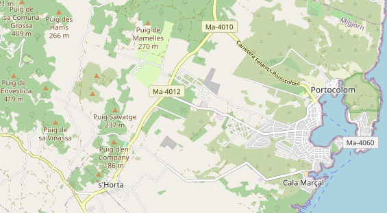 Hochzeitslocation auf Karte