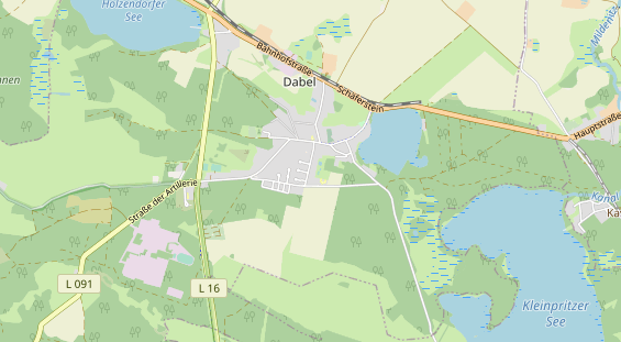 Trouwlocatie op kaart