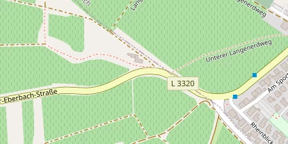 Hochzeitslocation auf Satellitenbild