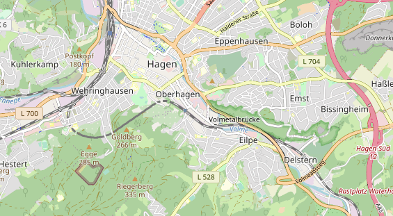 Trouwlocatie op kaart