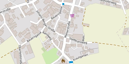 Hochzeitslocation auf Satellitenbild