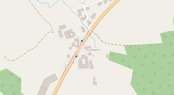 Hochzeitslocation auf Satellitenbild