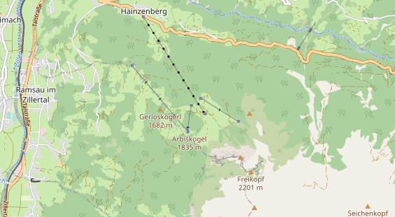 wedding venue on map