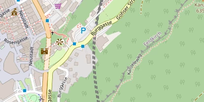 Hochzeitslocation auf Satellitenbild