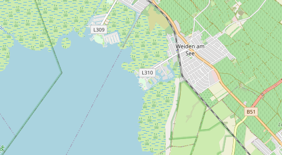 Hochzeitslocation auf Karte