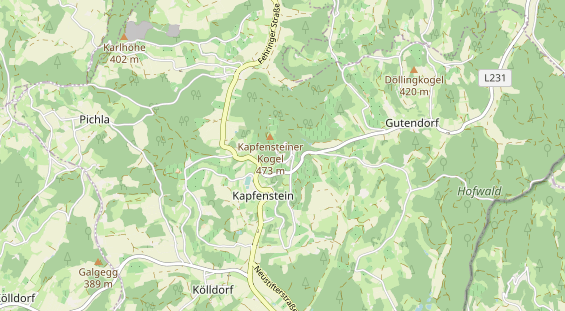 wedding venue on map