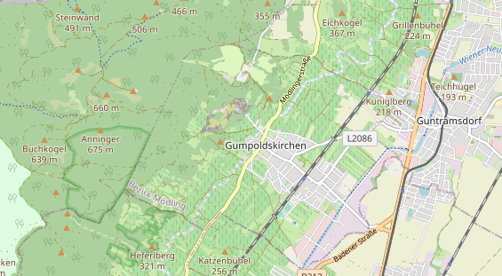 wedding venue on map