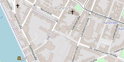 Hochzeitslocation auf Satellitenbild