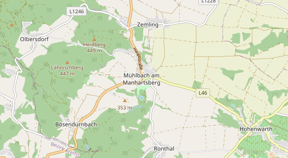 wedding venue on map