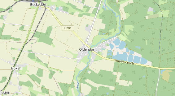 Trouwlocatie op kaart