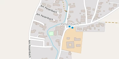 Hochzeitslocation auf Satellitenbild