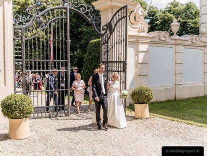 Hochzeit - Art der Location: Schloss - Göttlesbrunn - Feiern Sie Ihre Hochzeit im Schloss Halbturn im Burgenland.
Foto © weddingreport.at - Schloss Halbturn - Restaurant Knappenstöckl