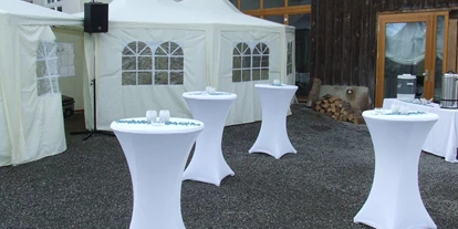 Hochzeit - Geeignet für: Geburtstagsfeier - Bad Wurzach - Außenbereich/Biergarten - Historischer Dorfgasthof Hirsch