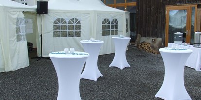 Hochzeit - Geeignet für: Firmenweihnachtsfeier - Aitrach - Außenbereich/Biergarten - Historischer Dorfgasthof Hirsch