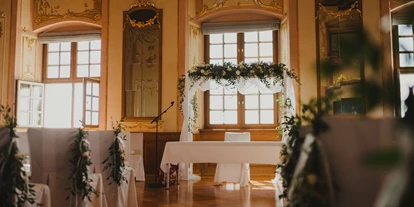 Wedding - Standesamt - Baden-Württemberg - Eine standesamtliche Trauung im Spiegelsaal. - Neues Schloss Meersburg