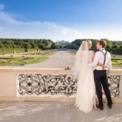 Trouwlocatie - Hochzeitsbilder können im Freibereich am ganzen Freigelände gemacht werden (ausgenommen sind die Bereiche mit gesondertem Eintritt)  - Schloss Schönbrunn Orangerie und Apothekertrakt 