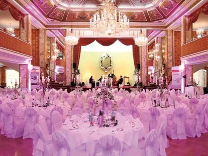 Hochzeit - nächstes Hotel - Rückersdorf (Harmannsdorf) - unser prunkvoller Ballsaal - Austria Trend Parkhotel Schönbrunn