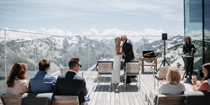 Mariage - Preisniveau: exklusiv - Ridnaun - Ratschings - Heiraten im ice Q auf 3.048 m Seehöhe am Gipfel des Gaislachkogls © Stefanie Fiegl - ice Q