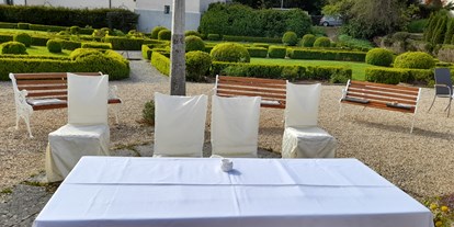 Hochzeit - Geeignet für: Eventlocation - Allmannsweiler - Historischer Hängegarten Schloss Neufra bei Riedlingen