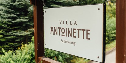 Hochzeit - Preisniveau: moderat - Höll (Aspangberg-St. Peter) - Villa Antoinette