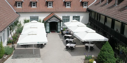 Hochzeit - Personenanzahl - Hörmanns - Der Innenhof unseres Restaurants ist in den Sommermonaten einer der schönsten Plätze im Waldviertel! - Hotel-Restaurant Liebnitzmühle