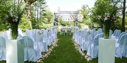 Wedding - Hochzeits-Stil: Modern - Ostseeküste - Trauung auf der Insel im Park - Hotel Schloss Gamehl