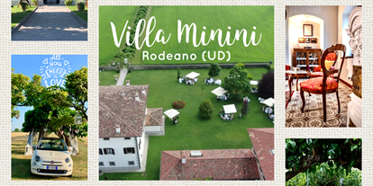 Hochzeit - Parkplatz: kostenlos - Rive d'Arcano (UD) - Villa Minini
