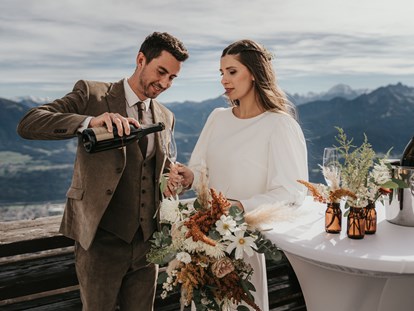 Hochzeit - Hochzeitsessen: 5-Gänge Hochzeitsmenü - Hall in Tirol - Nordkette / Restaurant Seegrube