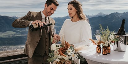 Hochzeit - Hochzeits-Stil: Boho-Glam - Innsbruck - Nordkette / Restaurant Seegrube