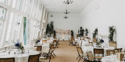 Hochzeit - Art der Location: Wintergarten - PLZ 1130 (Österreich) - ORANGERIE Europahaus für bis zu 120 Gäste. - Orangerie Europahaus Wien