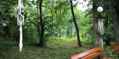 Mariage - Art der Location: ausgefallene Location - Hoßkirch - Meinradskapelle - Waldhochzeit im Fürstl. Park Inzigkofen