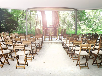 Hochzeit - Geeignet für: Seminare und Meetings - Buchberg bei Herberstein - Trauungen im Waldpavillon  - Schloss Vasoldsberg 