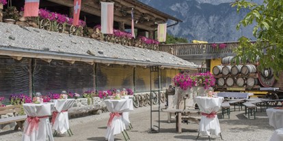 Hochzeit - Trauung im Freien - Tiroler Oberland - Postkutscherhof Axams