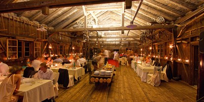 Hochzeit - Garten - Hall in Tirol - Heiraten in der Triendlsäge in Seefeld. - Waldgasthaus Triendlsäge