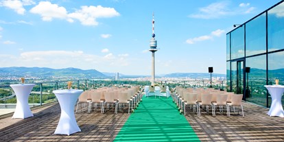 Hochzeit - Art der Location: Eventlocation - PLZ 2011 (Österreich) - wolke21 im Saturn Tower