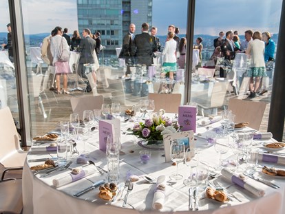 Hochzeit - Art der Location: im Freien - Wien - wolke21 im Saturn Tower