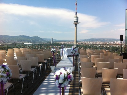 Hochzeit - Umgebung: in einer Stadt - Donauraum - wolke21 im Saturn Tower