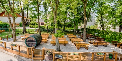Bruiloft - Geeignet für: Private Feier (Taufe, Erstkommunion,...) - Erzgebirge - Biergarten bis 150 Personen - Brauerei Zwönitz