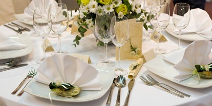 Hochzeit - Preisniveau: hochpreisig - Piemont - Tischdeko. - Villa Giarvino - das exquisite Gästehaus im Piemont