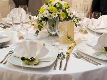 Hochzeit - Geeignet für: Geburtstagsfeier - Italien - Tischdeko. - Villa Giarvino - das exquisite Gästehaus im Piemont