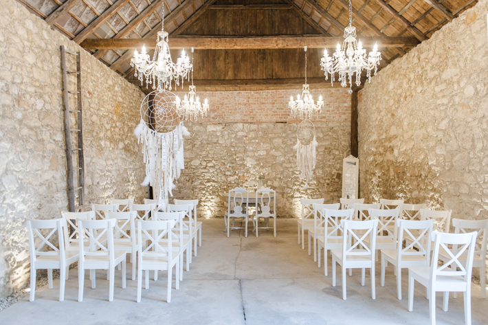 Lieu du mariage - Die Romantikscheune des Himmelblau. - Himmelblau Rust - Hochzeit im Vintage Haus