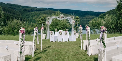 Wedding - Eibiswald - Eine Trauung im Freien am Soboth Stausee in der Wanderregion Steiermark. - Sobother Stausee