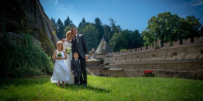 Hochzeit - Gschwendt (Zwettl-Niederösterreich) - Die Burgruine Rappottenstein nahe Zwettel. - Burg Rappottenstein