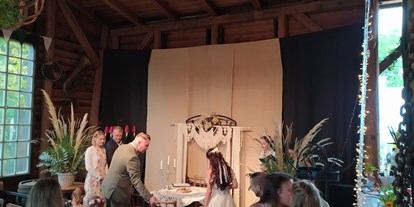 Hochzeit - Art der Location: Scheune - Tauche - ...Trauung in der Scheune... - Alte Försterei