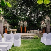 Wedding location - Freie Trauung im Garten - Eventbauernhof Sprikeltrix