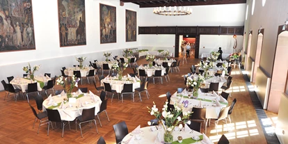 Hochzeit - Preisniveau: günstig - Annweiler am Trifels - Der historische Festsaal im Hohenstaufensaal. - Hohenstaufensaal