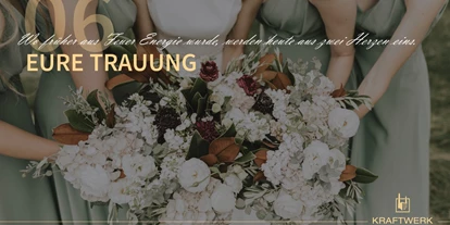 Hochzeit - Geeignet für: Eventlocation - Dautmergen - Kraftwerk Rottweil