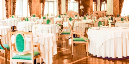 Wedding - Art der Location: Restaurant - Trentino-South Tyrol - Saal Sissi - perfekt für Hochzeitsfeiern geeignet - Grand Hotel Imperial